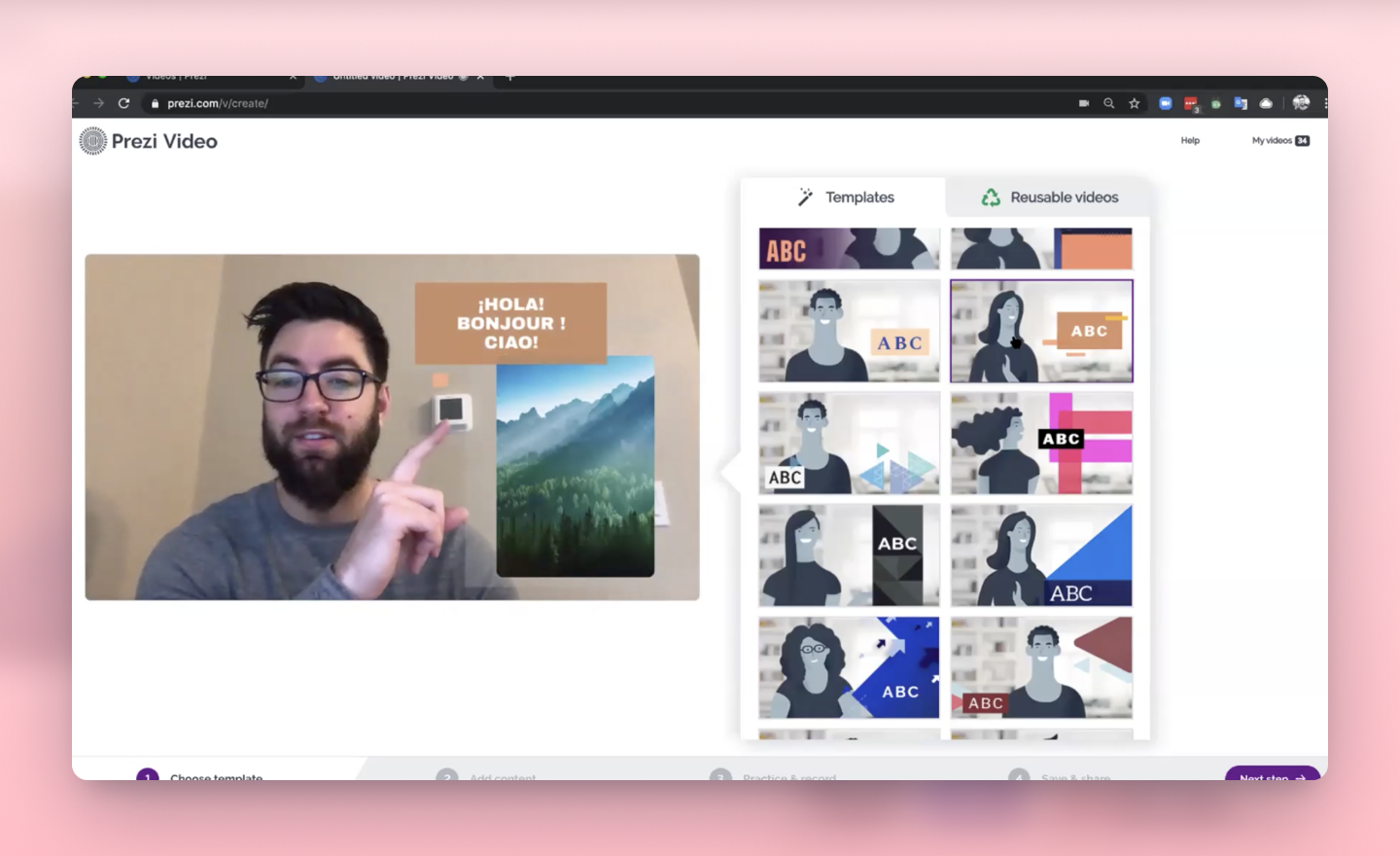 getting started with Prezi Video